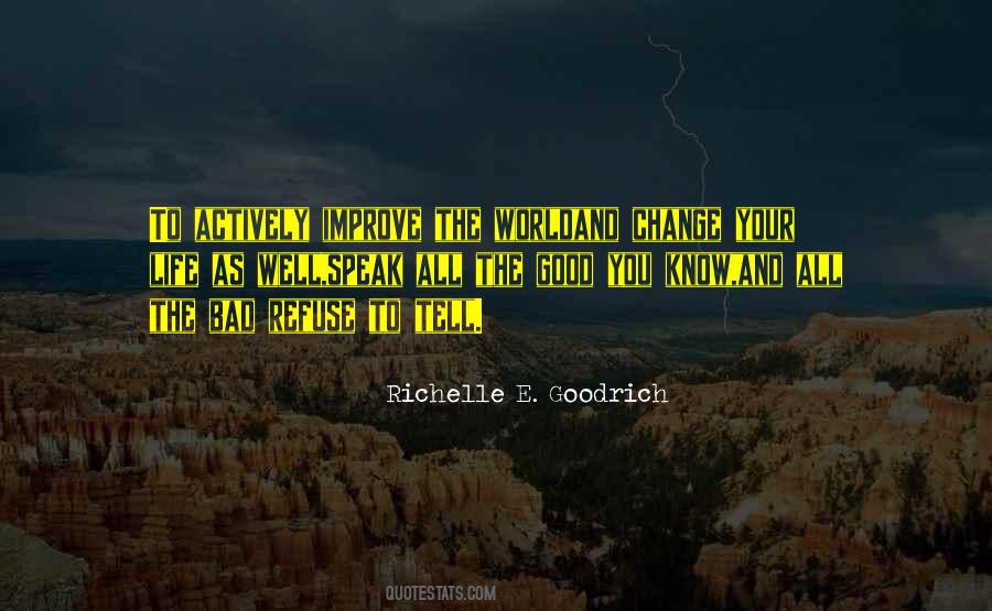 Quotes About Improving The World #835376
