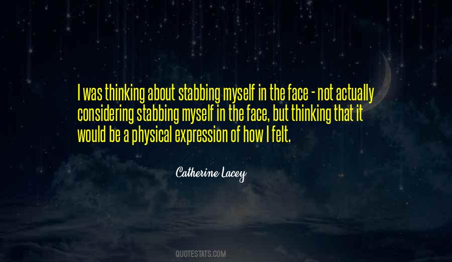 Quotes About Stabbing #1496874