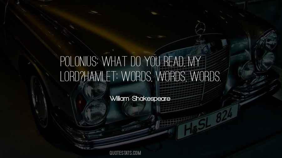Quotes About Polonius #1837481