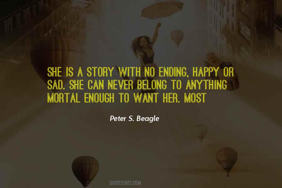 Quotes About No Happy Ending #252843