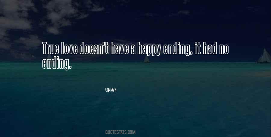 Quotes About No Happy Ending #872326