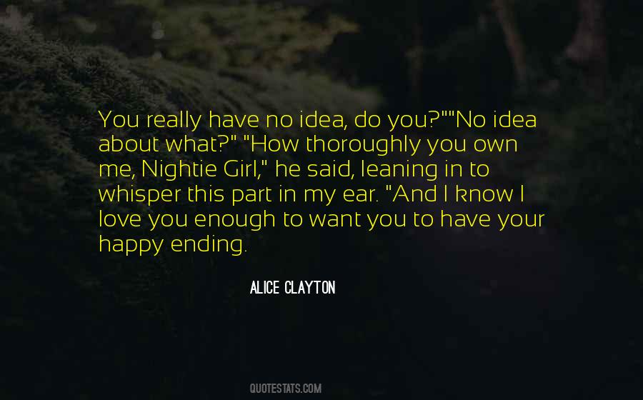 Quotes About No Happy Ending #911835