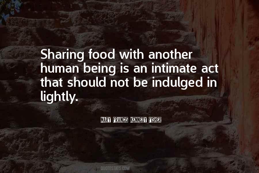 Quotes About Sharing Food #871944