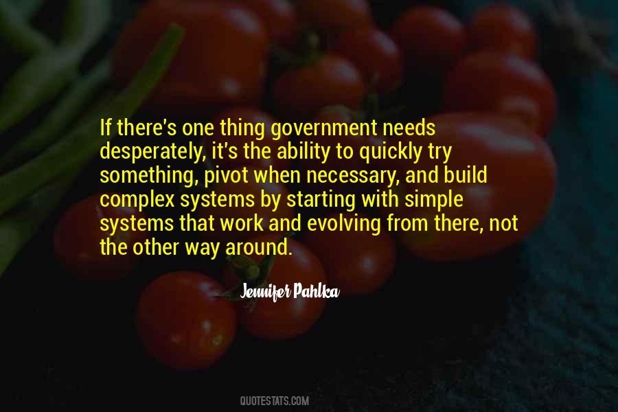 Quotes About Complex Systems #775696