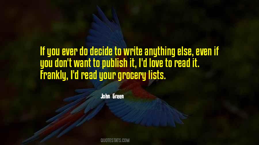 Quotes About Grocery #1017877