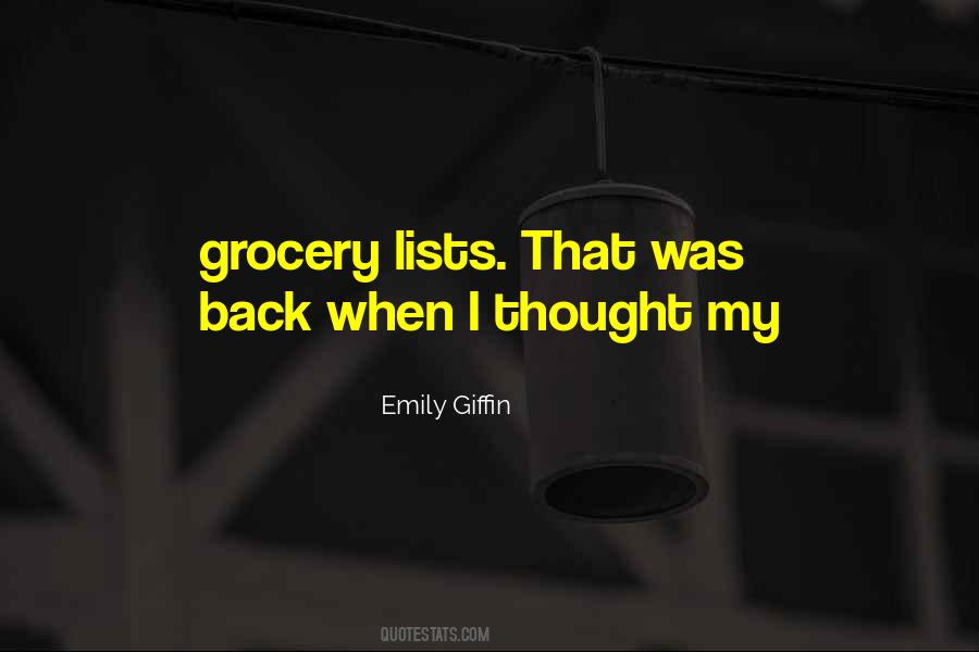 Quotes About Grocery #1691013