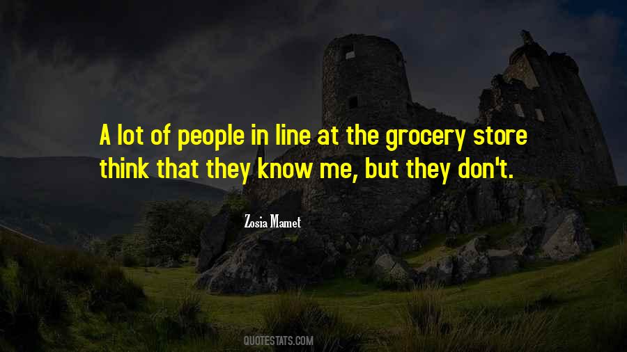 Quotes About Grocery #955685