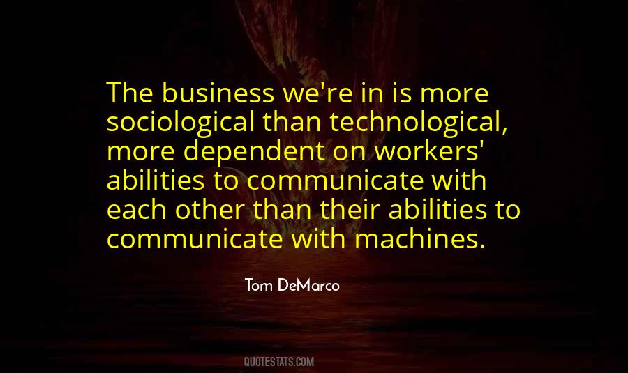 Business Technology Quotes #380662