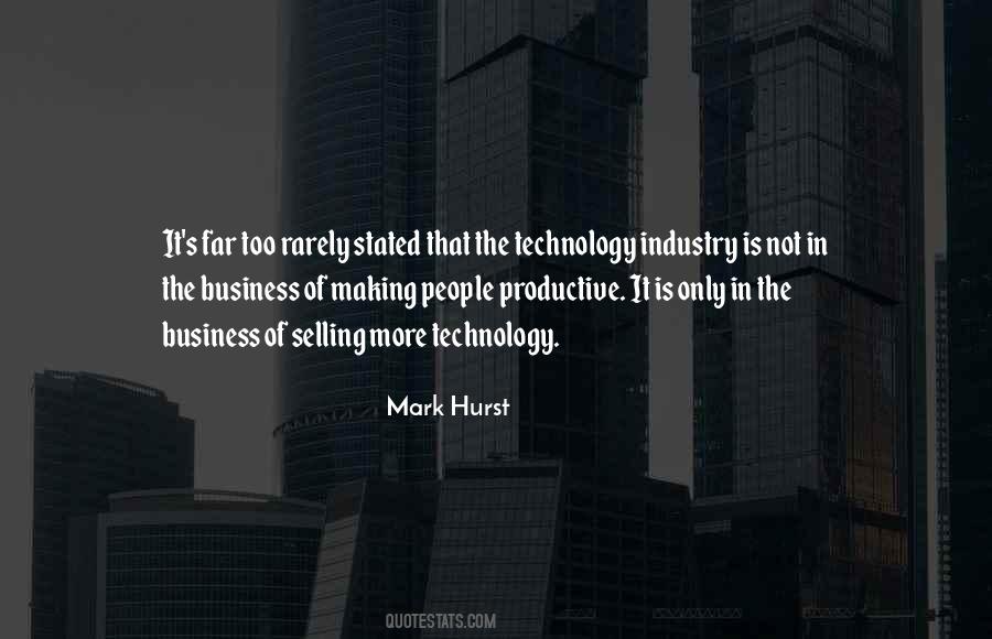 Business Technology Quotes #539009