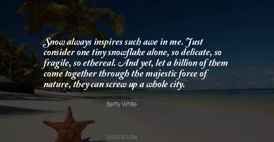 Quotes About City And Nature #1017047