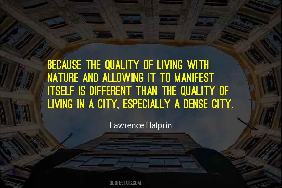 Quotes About City And Nature #169922