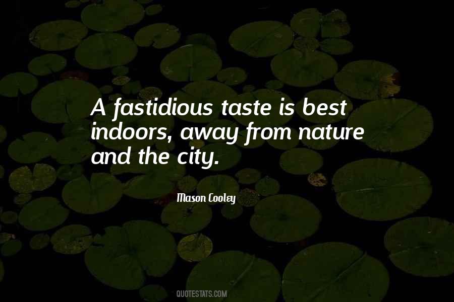 Quotes About City And Nature #286429