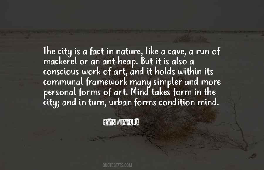 Quotes About City And Nature #38845