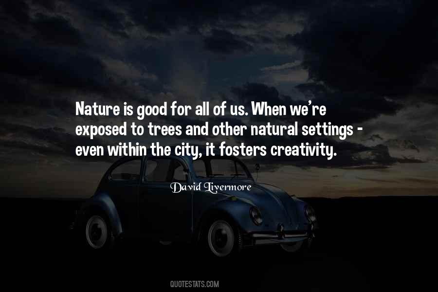 Quotes About City And Nature #879027