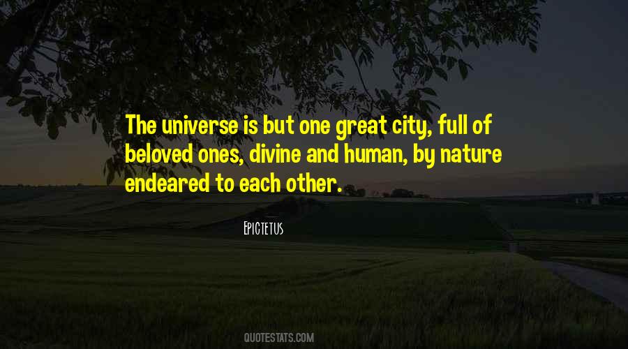 Quotes About City And Nature #944786