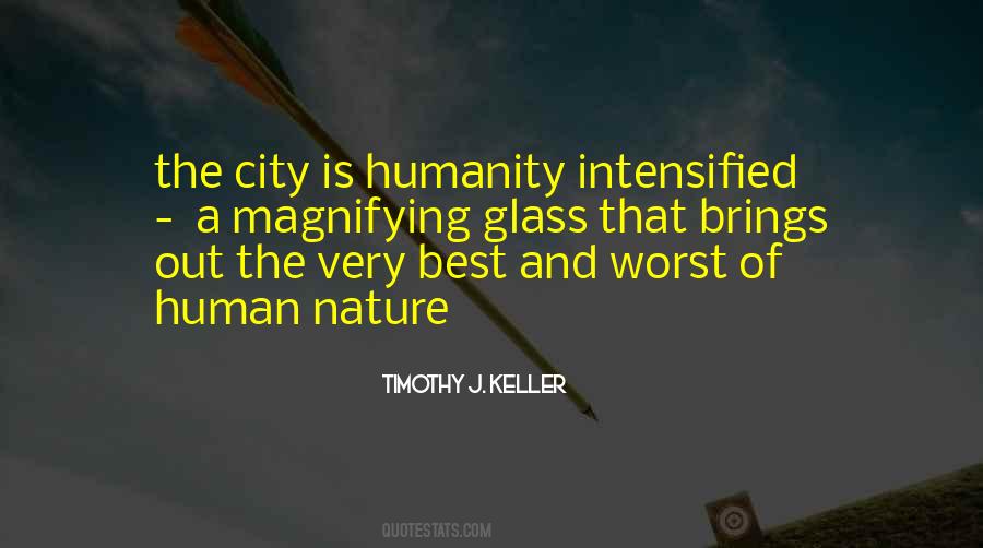 Quotes About City And Nature #982366