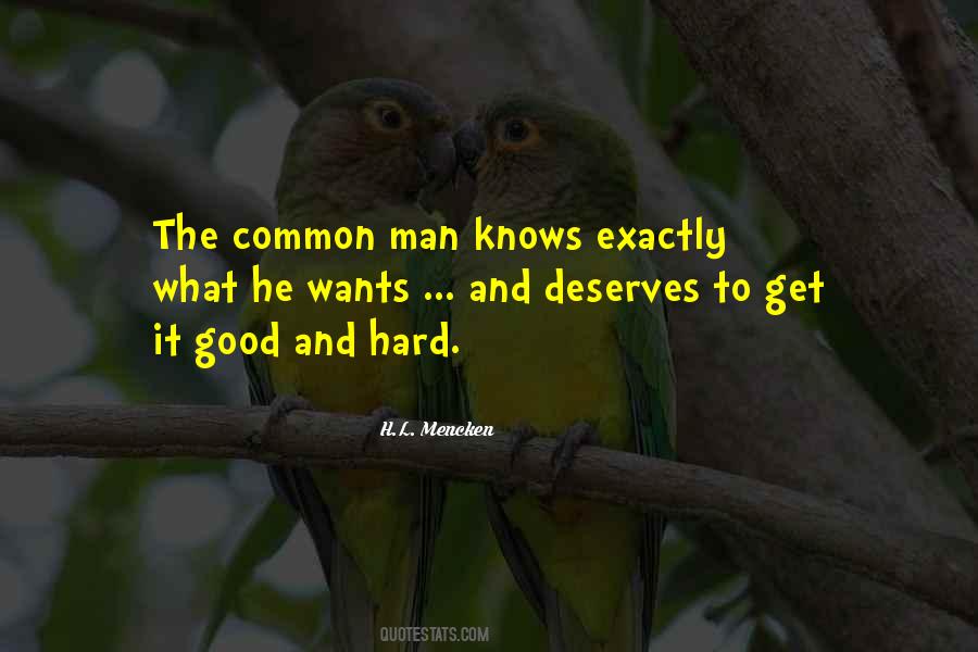 Quotes About Common Man #1364847