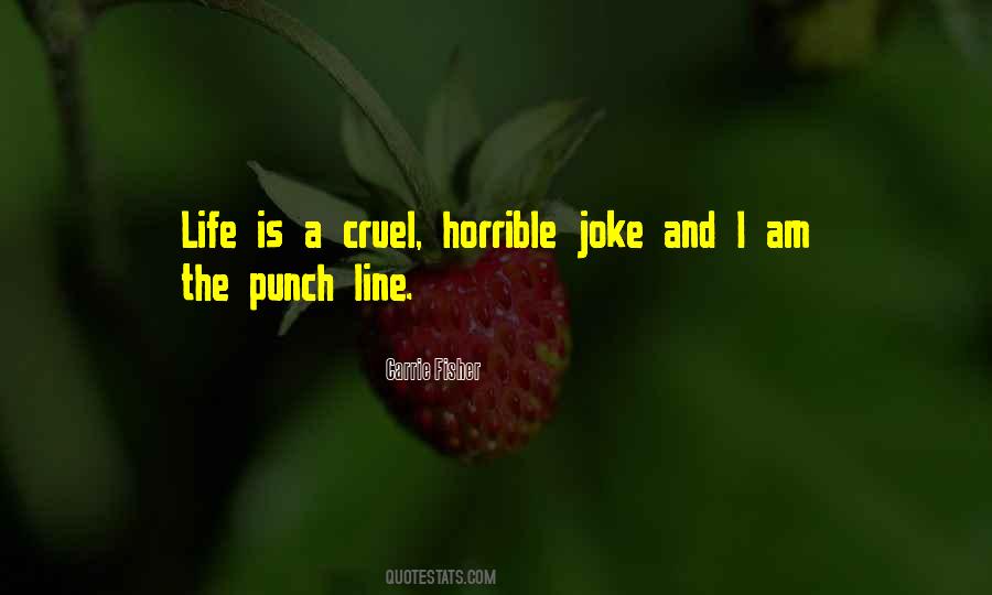 Punch Line Quotes #1303216