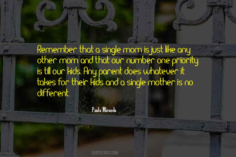 Quotes About Single Parent #230304