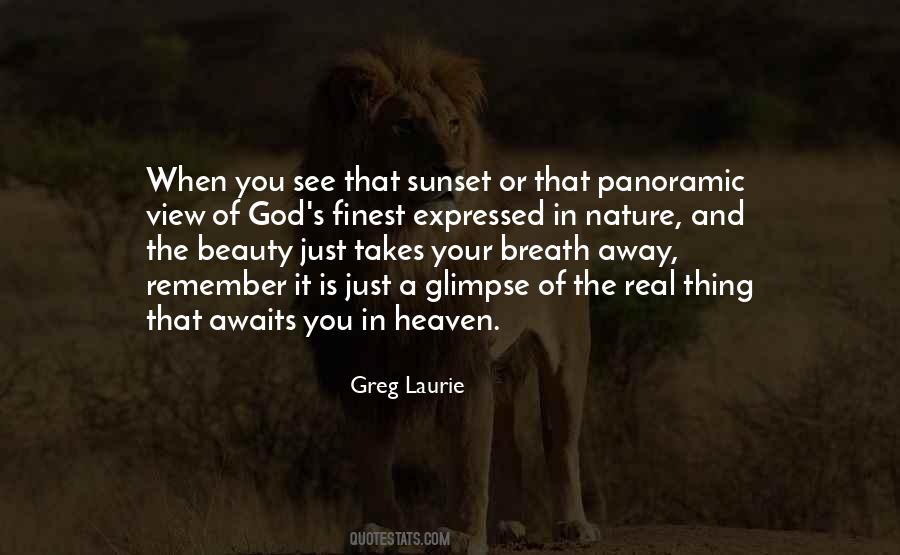 Quotes About Heaven And Nature #1102117