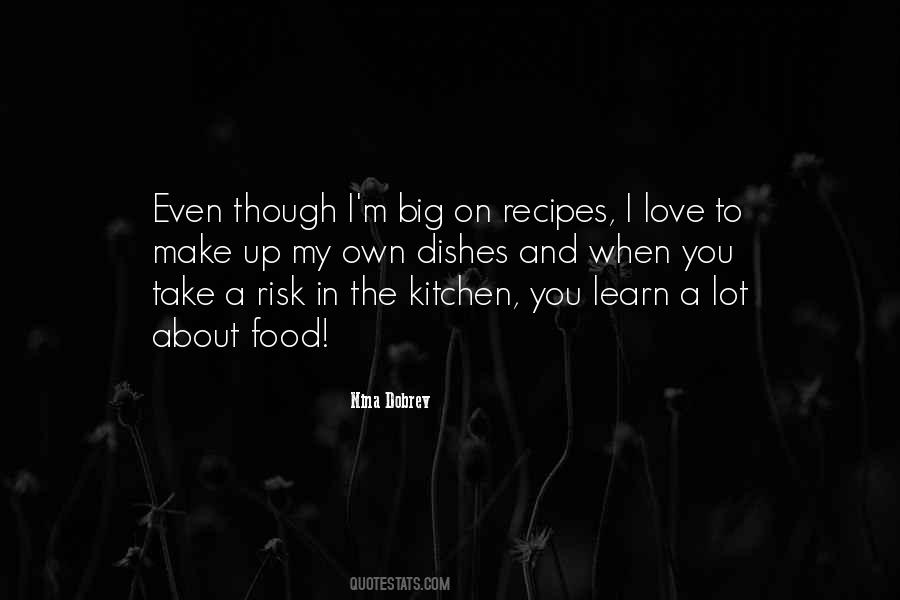 Quotes About Recipes #1094694