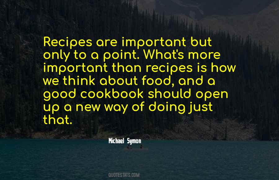 Quotes About Recipes #479297 Quotes About Recipes #479297