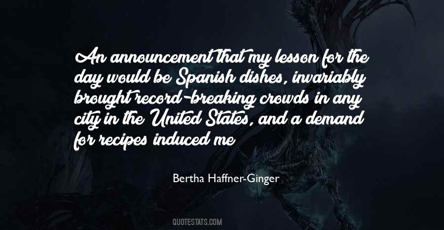 Quotes About Recipes #502746 Quotes About Recipes #502746