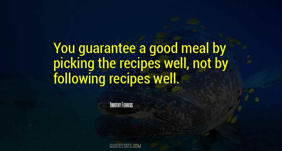 Quotes About Recipes #78965 Quotes About Recipes #78965