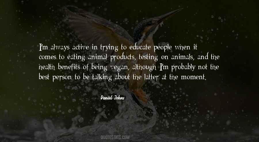 Quotes About Not Eating Animals #1220468