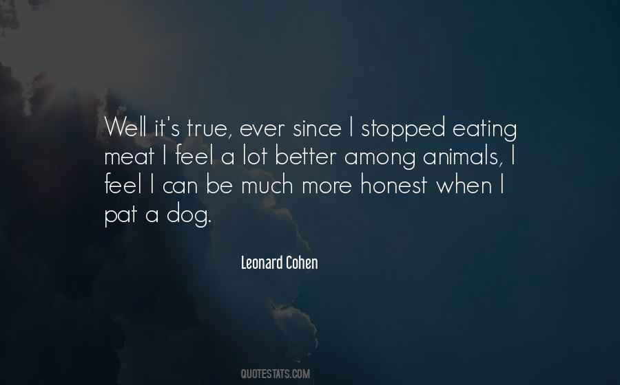 Quotes About Not Eating Animals #237516