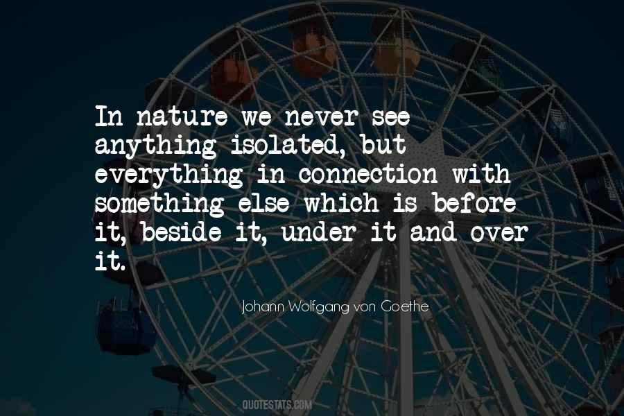 Quotes About Connection With Nature #812979