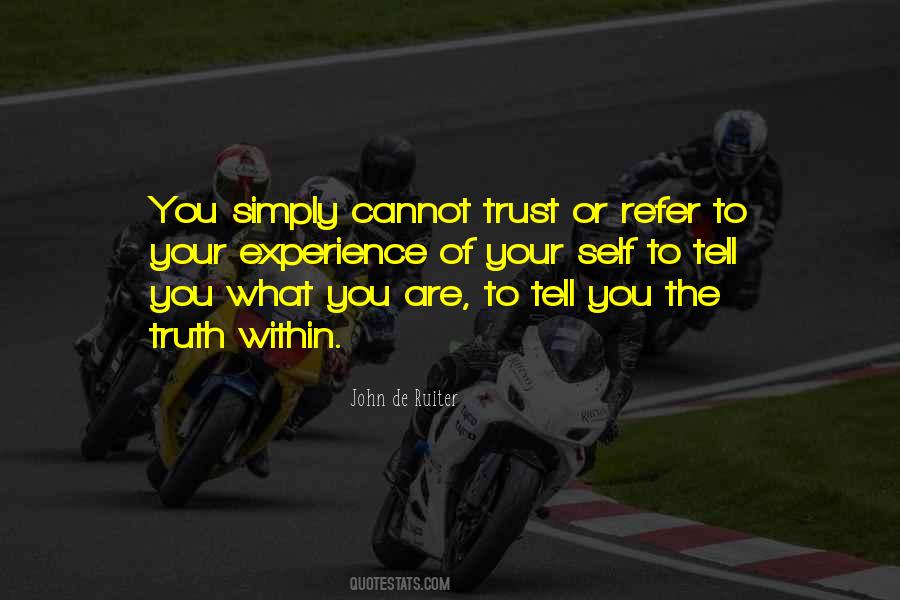 Truth Within Quotes #1642196
