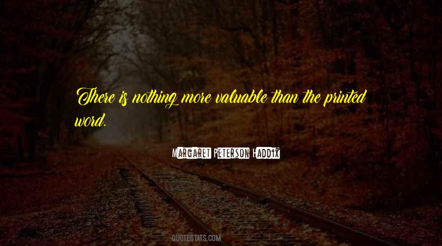 Quotes About Printed Word #1606849