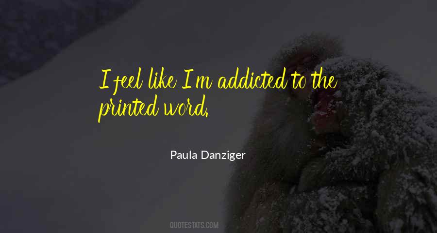 Quotes About Printed Word #199587