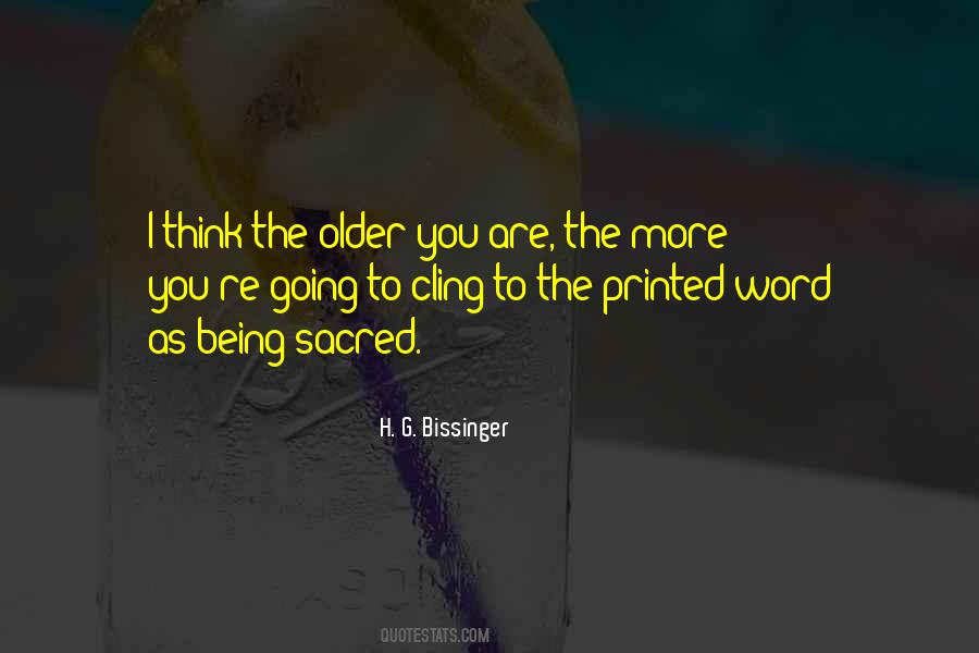 Quotes About Printed Word #303389