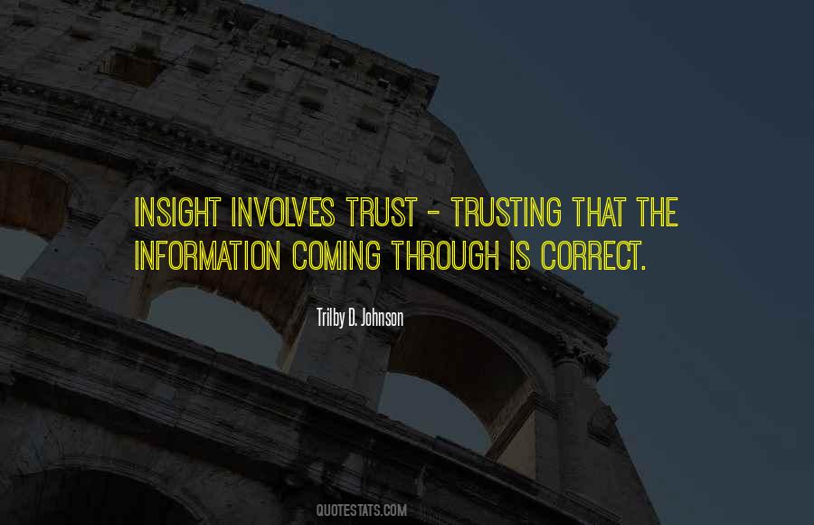 Quotes About Correct Information #1162560