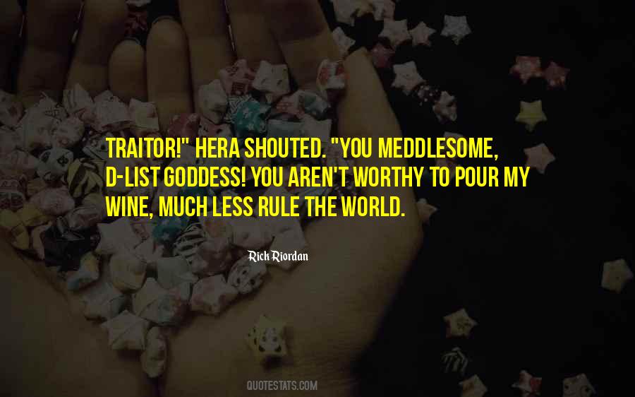 Quotes About Hera The Goddess #96052
