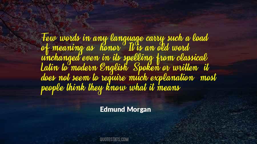 Quotes About Written Language #160941