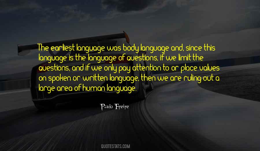 Quotes About Written Language #24553