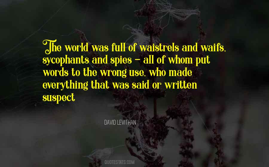 Quotes About Written Language #300653