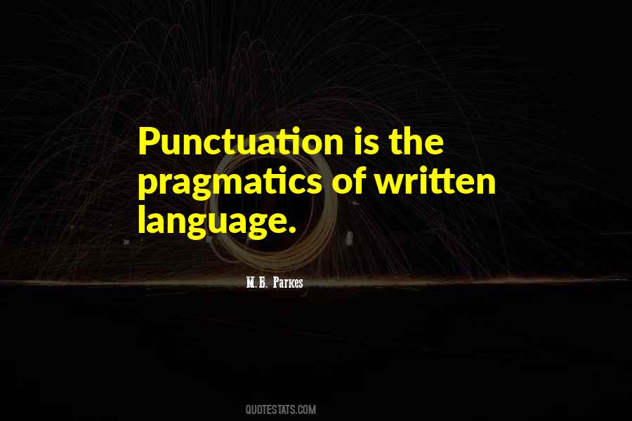 Quotes About Written Language #483097