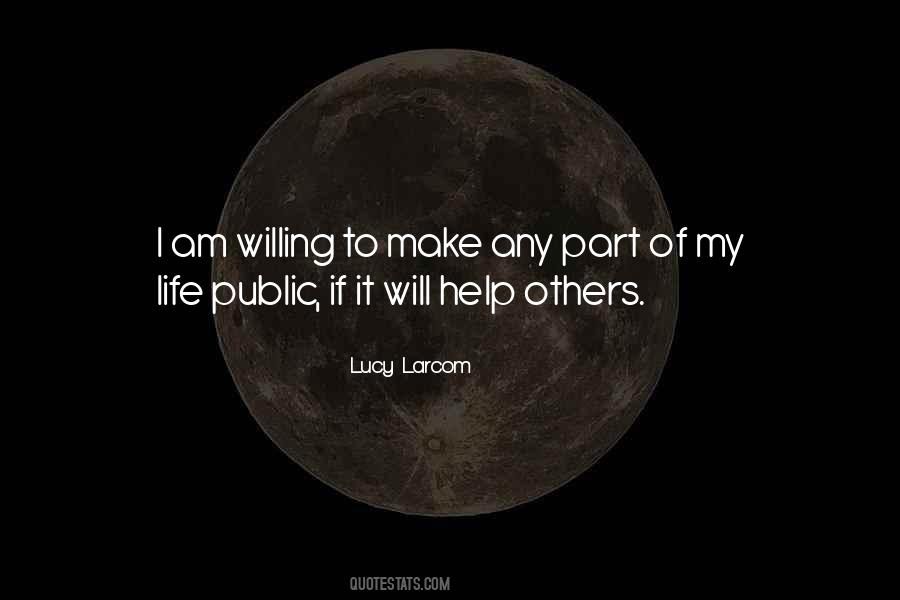 Larcom Quotes #1343295