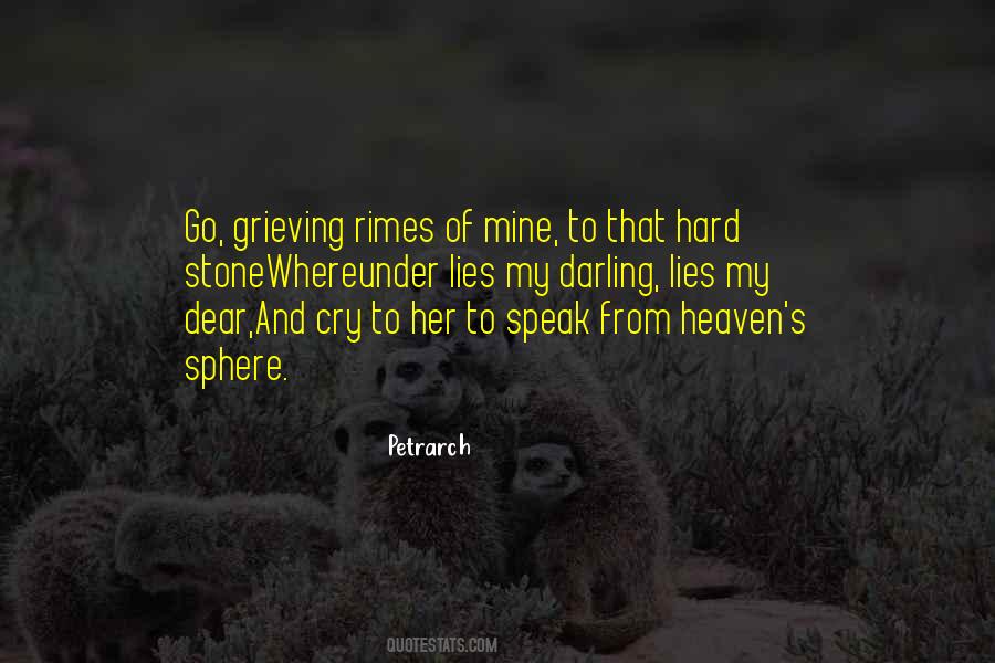 Hard Of Stone Quotes #1148808