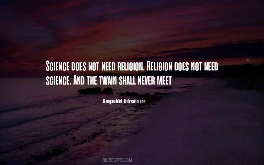 Quotes About Faith Vs Science #1280981