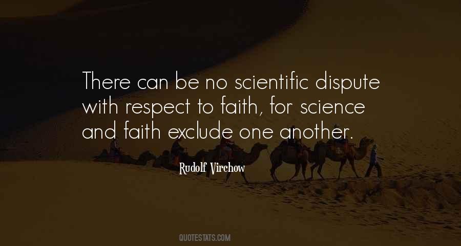 Quotes About Faith Vs Science #207421