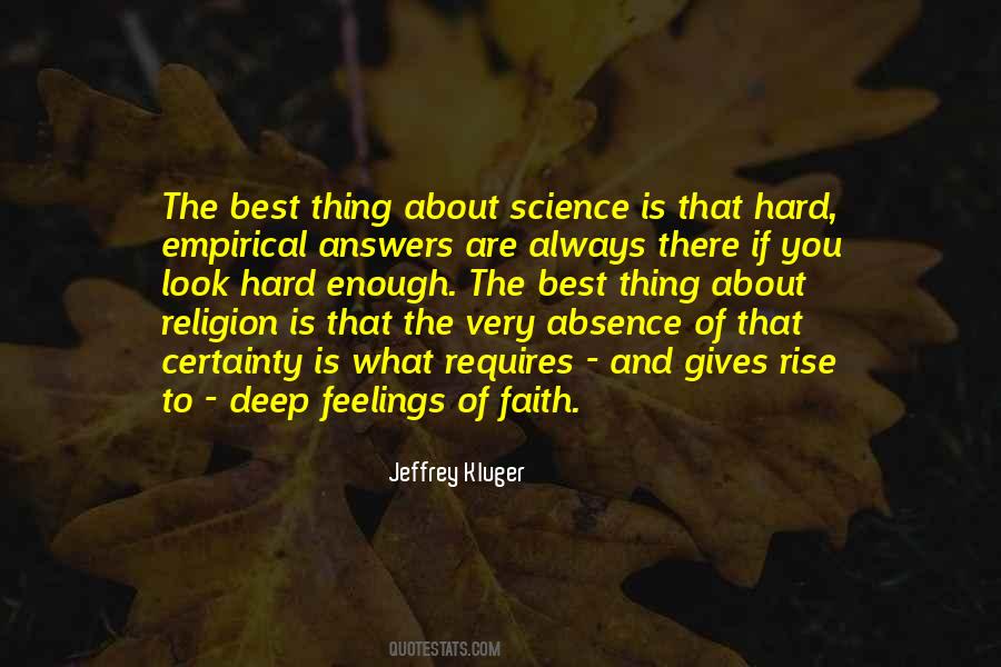 Quotes About Faith Vs Science #310764