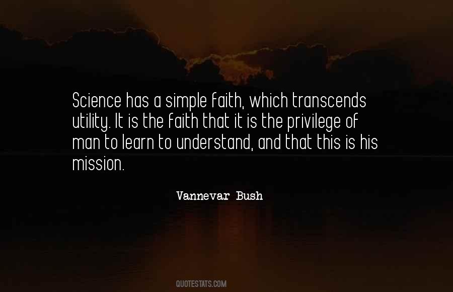 Quotes About Faith Vs Science #333765