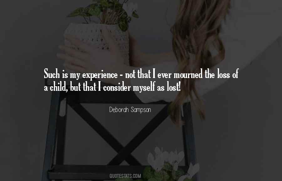 Quotes About Loss Of Child #354136