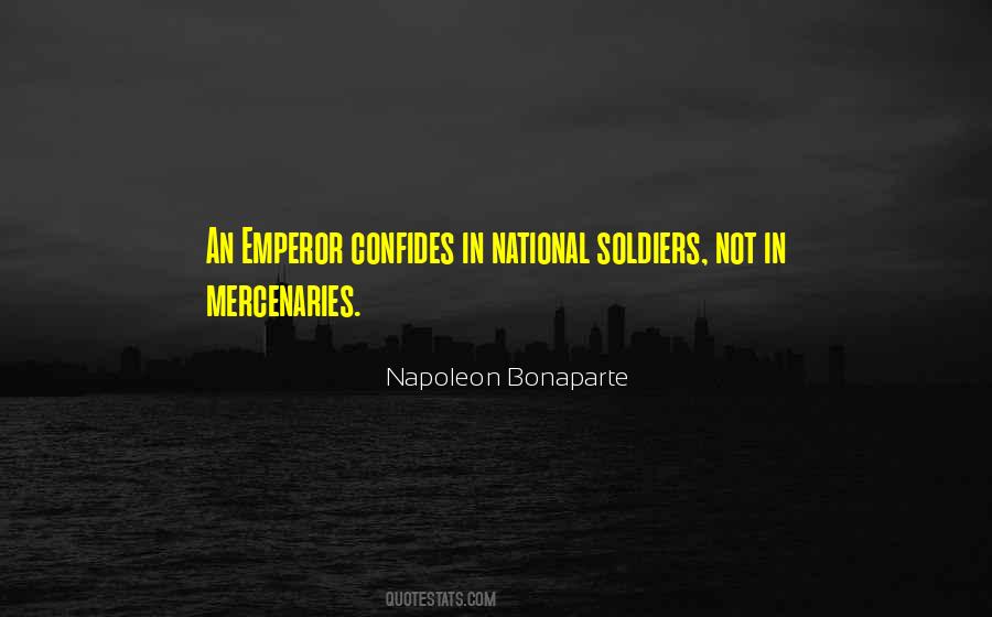 Quotes About Mercenaries #1107110