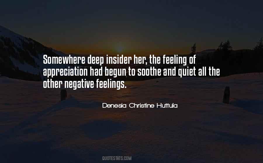 Quotes About Deep Feelings #586431